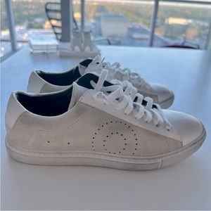 Oliver Cabell Leather distressed sneakers